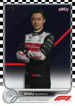 Zhou Guanyu #65 Flagship - Checkered Flag