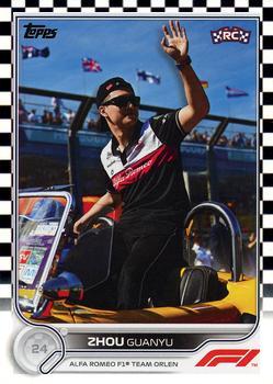 Zhou Guanyu #66 Flagship - Checkered Flag
