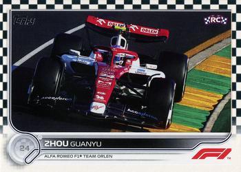 Zhou Guanyu #67 Flagship - Checkered Flag