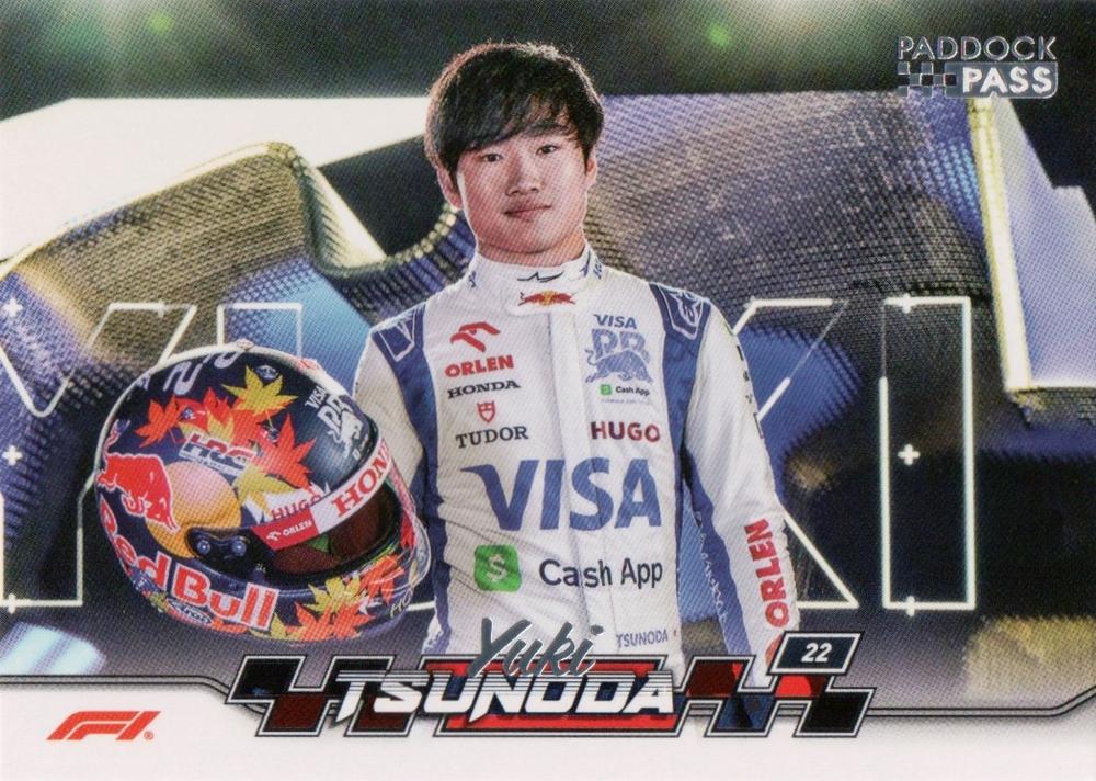 Yuki Tsunoda #67 Paddock Pass - Refractor