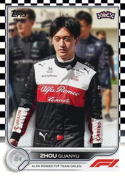 Zhou Guanyu #68 Flagship - Checkered Flag
