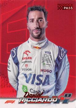 Daniel Ricciardo #68 Paddock Pass - Red