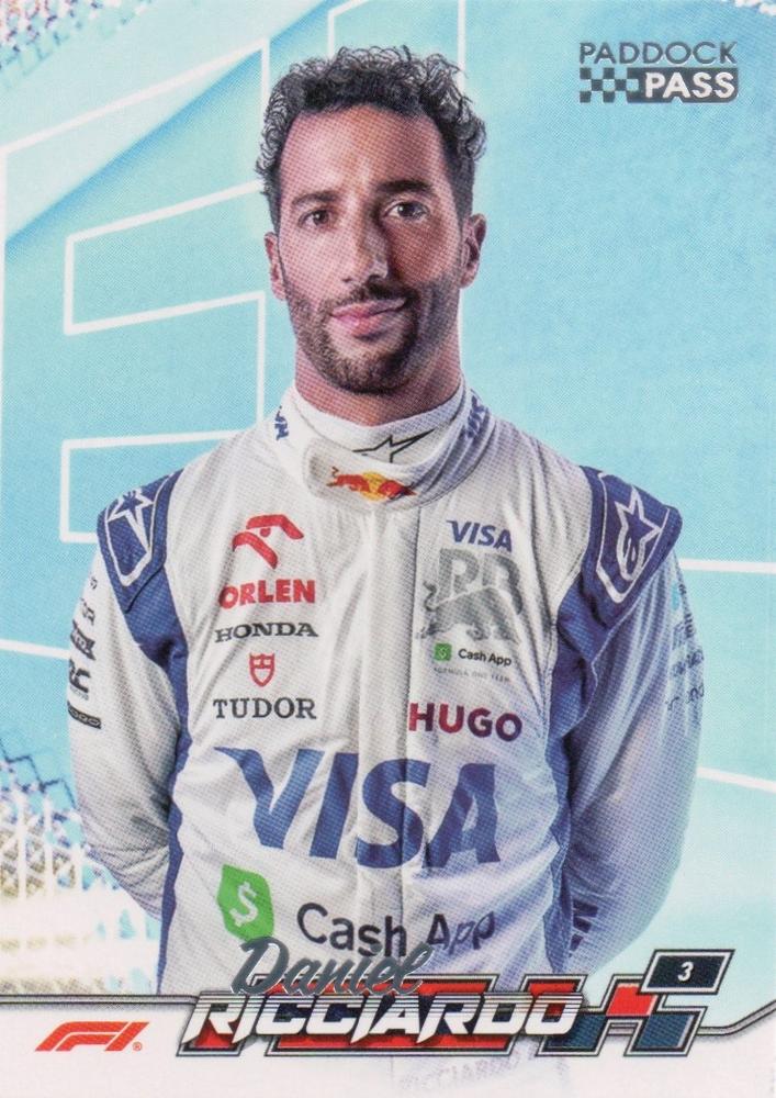 Daniel Ricciardo #68 Paddock Pass - Refractor