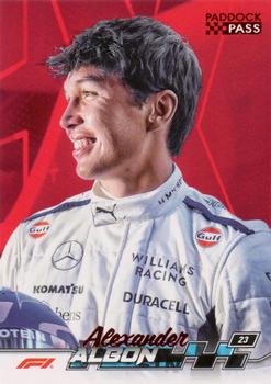 Alexander Albon #69 Paddock Pass - Red