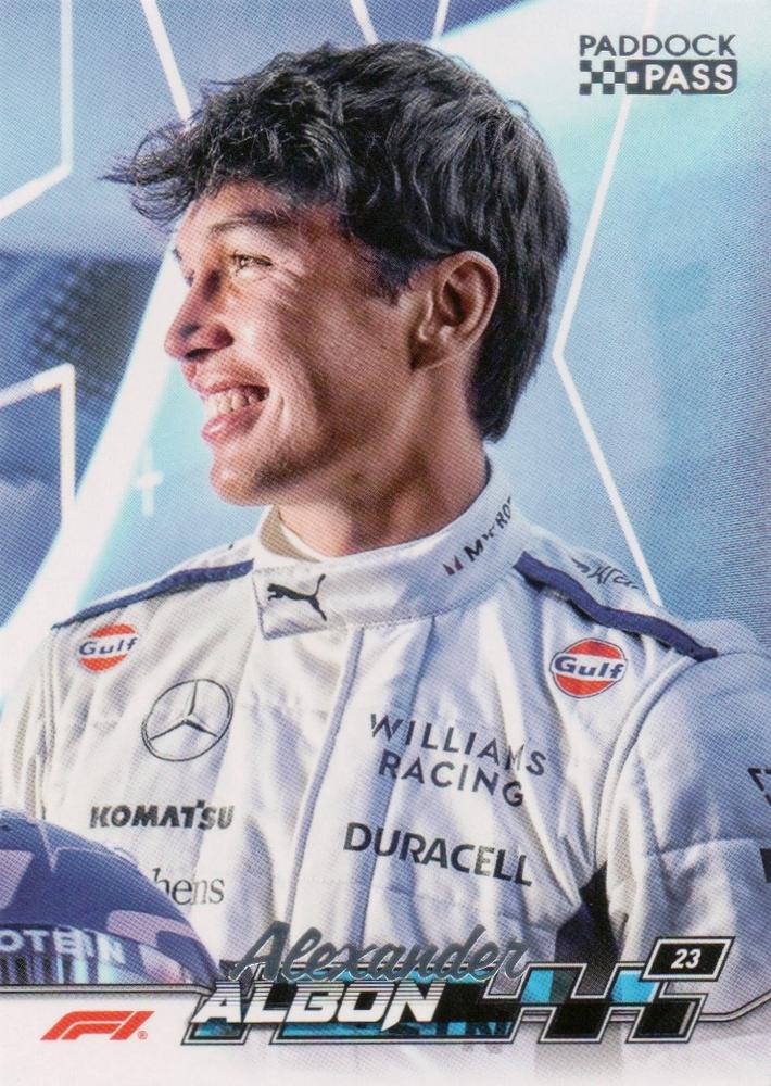 Alexander Albon #69 Paddock Pass - Refractor