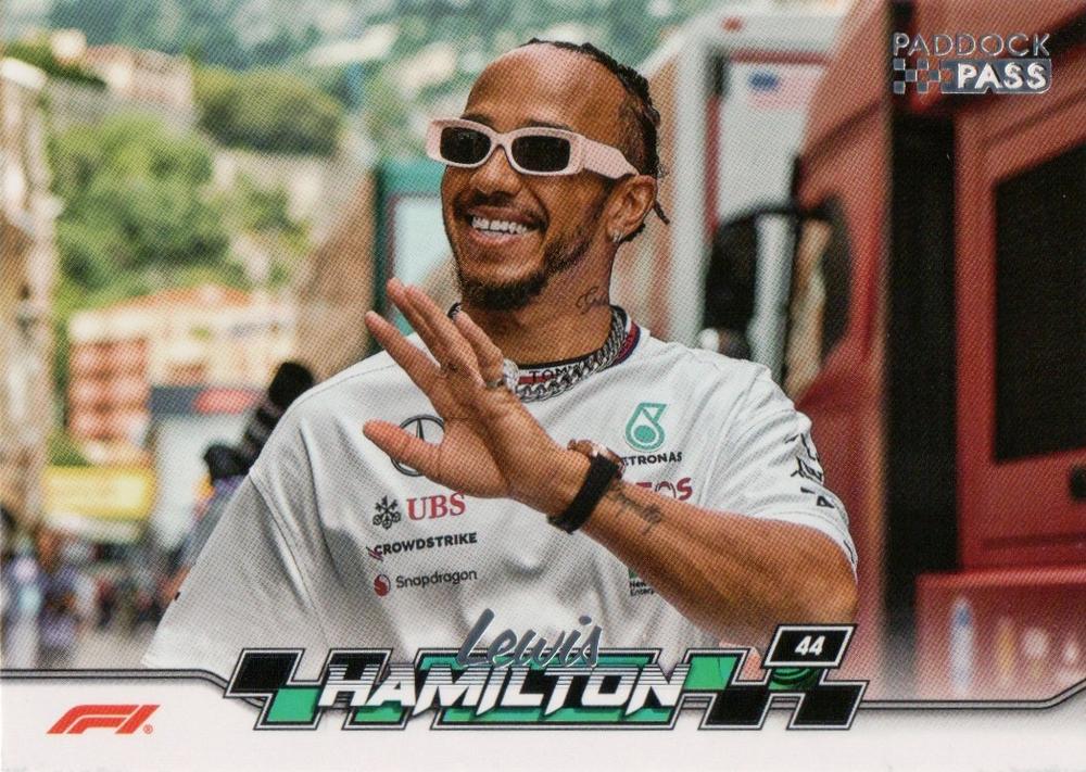 Lewis Hamilton #6 Paddock Pass