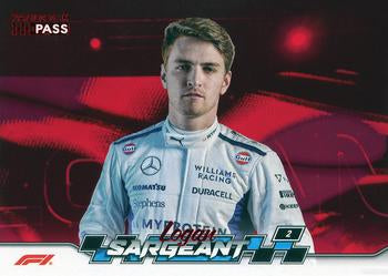 Logan Sargeant #70 Paddock Pass - Red