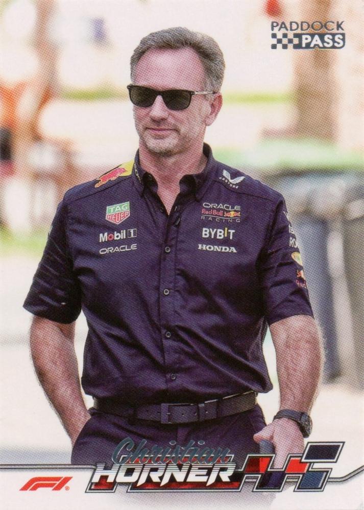 Christian Horner #72 Paddock Pass