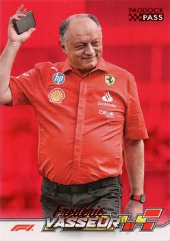 Frederic Vasseur #75 Paddock Pass - Red