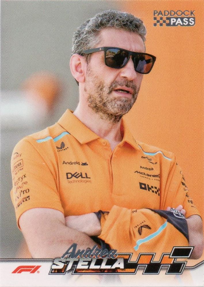 Andrea Stella #76 Paddock Pass