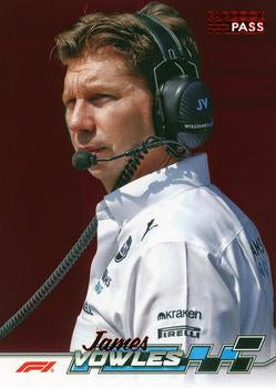 James Vowles #78 Paddock Pass - Red
