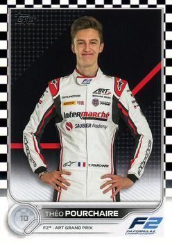 Theo Pourchaire #86 Flagship - Checkered Flag