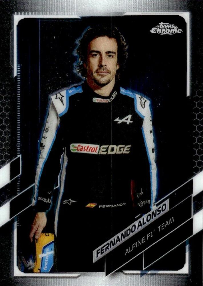 Fernando Alonso #9 Refractor