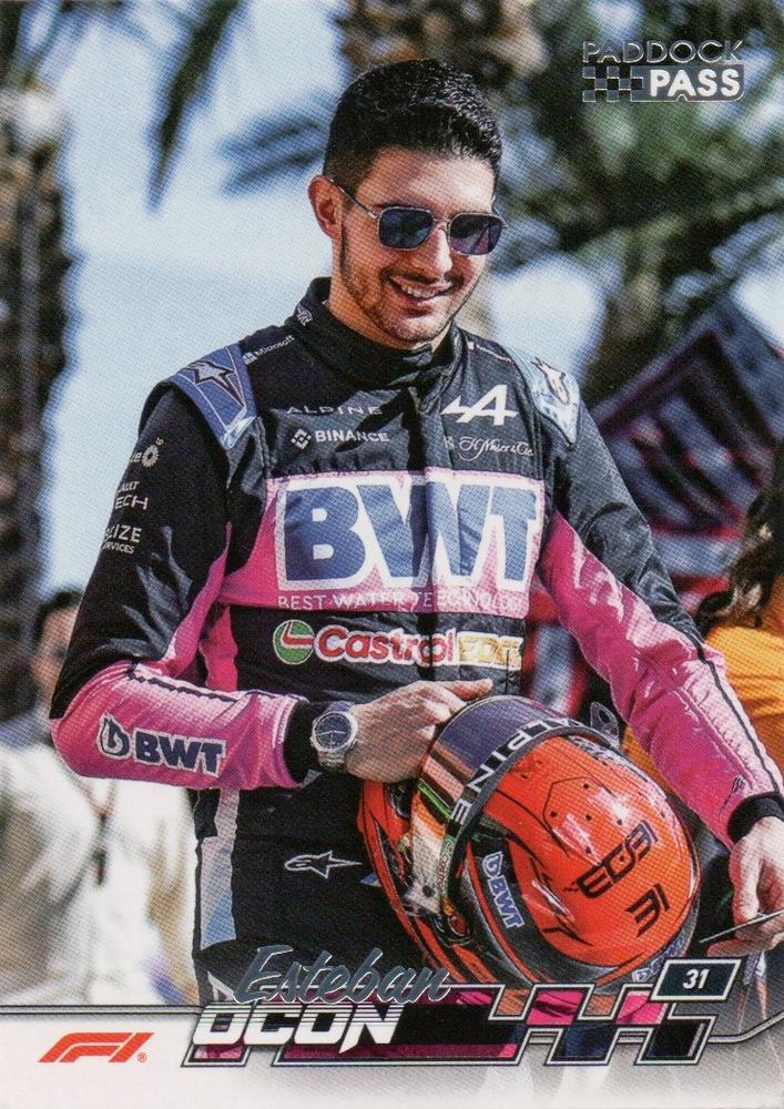 Esteban Ocon #9 Paddock Pass